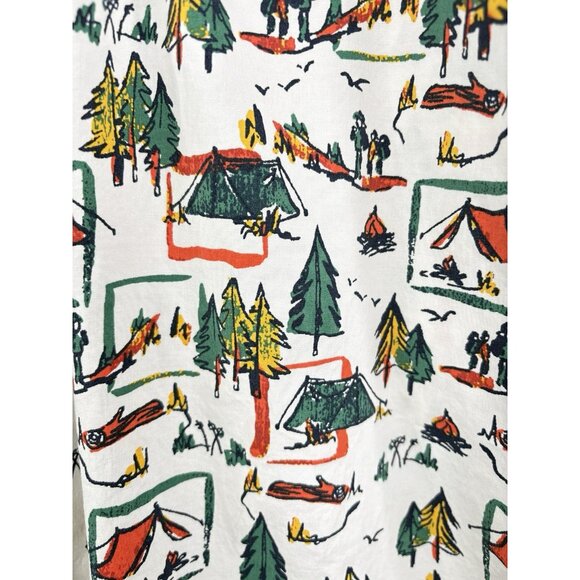 LL Bean Comfort Stretch Woven Sleep Pants Men’s Large Camping Hiking AOP - Picture 5 of 13